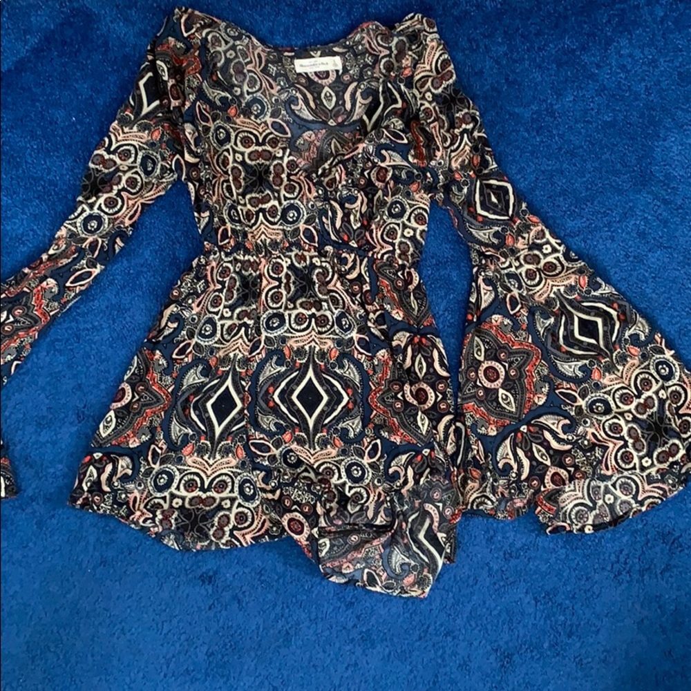 Abercrombie & Fitch Patterned Romper